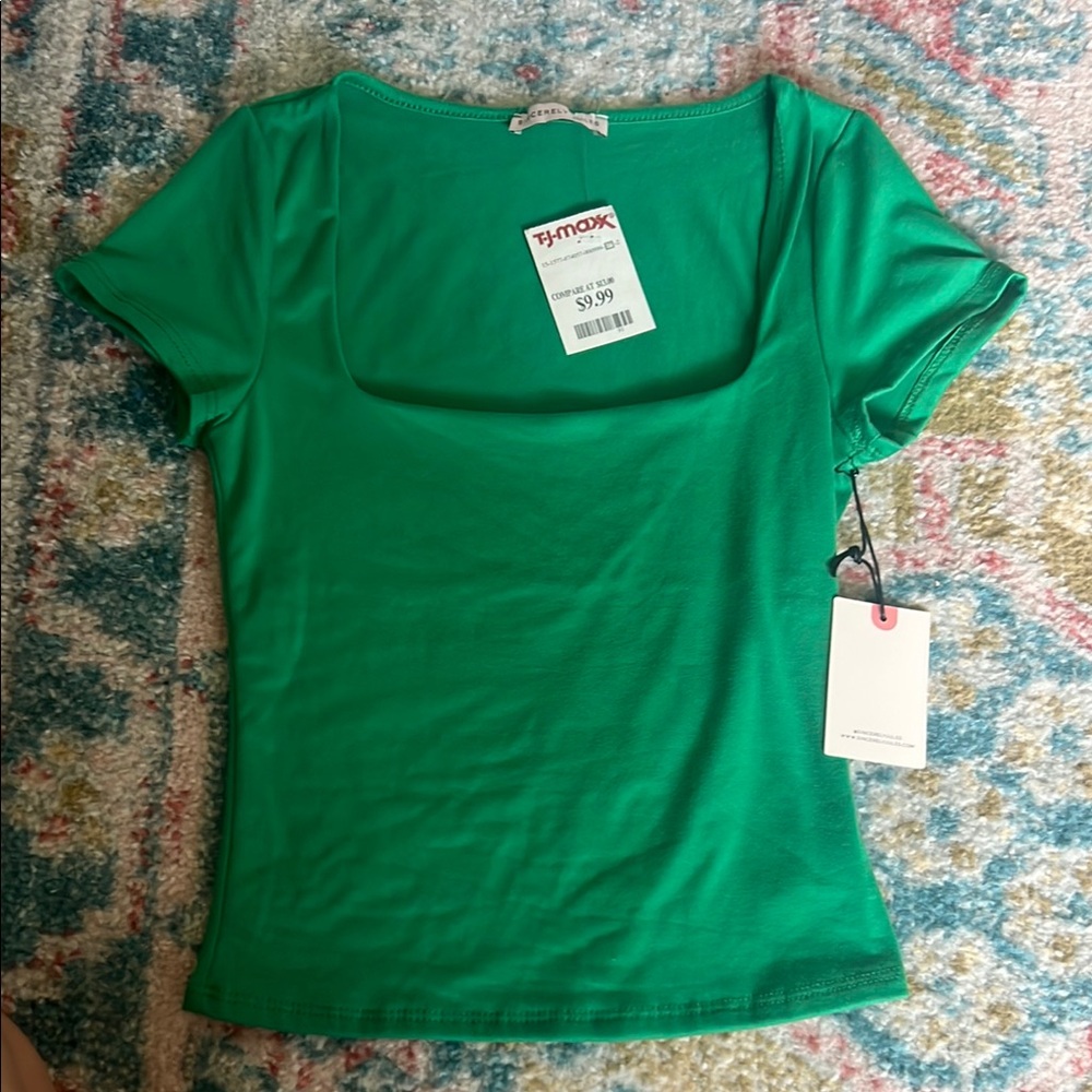Green Women's Top